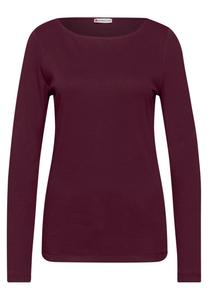 Рубашка STREET ONE, темно-красный