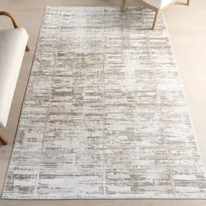 Ковер Cambria Geometric Area Rug nuLOOM, 61x244 см, светло-бежевый