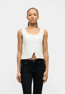 Весенний костюмный жилет Abercrombie & Fitch, Off-White