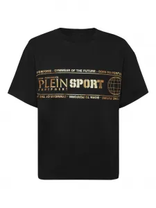 Футболка с принтом Plein Sport, черный