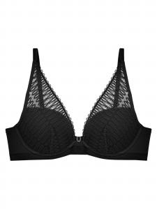 TRIUMPH Бюстгальтер-майка 'Aura Spotlight' в черном цвете