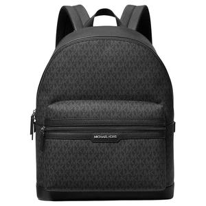 Рюкзак из лакированного холста MK Cooper черный мужской MICHAEL KORS