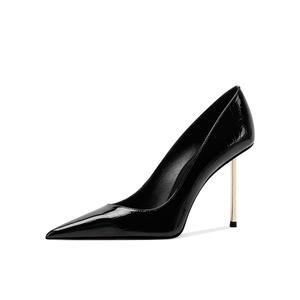 Shesrim Тонкие каблуки на шпильке для женщин черные, цвет Black