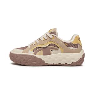 Champion Женские низкие кеды для скейтбординга Satin Brown/Resin Yellow