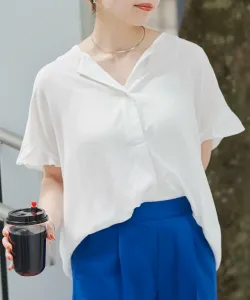 Приятная на ощупь блузка-свитшот с оборками на рукавах Coen, цвет Off White