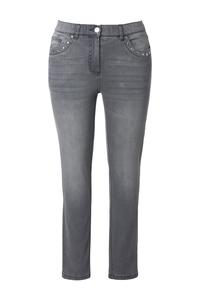 Узкие джинсы Ulla Popken, Grey/Grey Denim