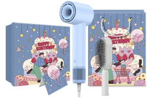 Фен для домашнего использования, высокая мощность, быстрая сушка, компактный для общежития, уход за волосами H501 SE Xiaomi