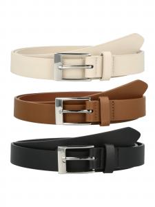 ABOUT YOU Ремень 'Berfin' в цветах Cream, Brown, Black