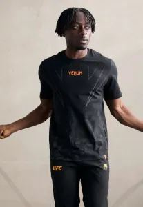Футболка с принтом edge Venum, Black/Orange