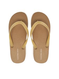 Шлепанцы Thong+ Tpu Ym0Ym01265 Calvin Klein Jeans, бежевый