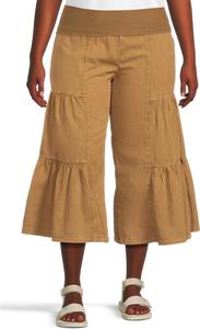 Брюки XCVI Linen Side-tier Palazzo, цвет Distressed Copper