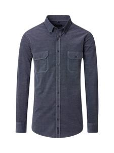 Повседневная рубашка темно-синего цвета CASAMODA