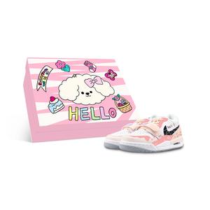 Jordan Наследство 312 амортизация, износостойкие низкие детские скейтбординг кроссовки white pink подростки