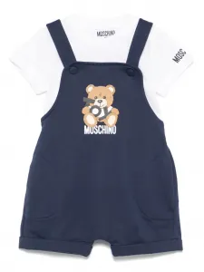 Комбинезон Teddy Bear Moschino Kids, синий