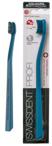 Зубная щетка Soft-Medium Blue Swissdent Colours 1 шт. Нежная, , 19621, [цвет]