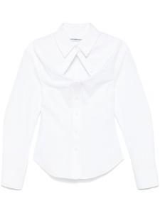 Деконструированная рубашка Alexander Wang, белый