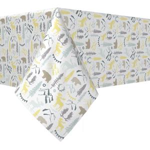 Квадратная скатерть, 100% полиэстер, 54x54 дюйма, Wild in Nature