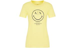 Футболка Smileyworld X SmileyWorld женская желтая Armani Exchange
