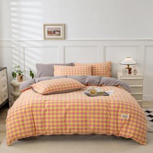 LUOLAI HOME Комплект постельного белья 4 предмета: простыня 245x27 см, простыня, наволочки 48x74 см, пододеяльник 200x230 см