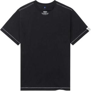 Футболка хлопковая с принтом логотипа ADER ERROR, черная