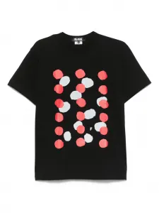 Футболка в горох Black Comme Des Garçons, черный