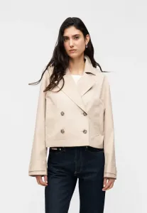 Короткая легкая куртка-тренч Calvin Klein, White Pepper