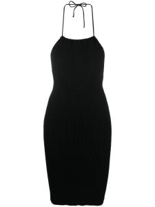 Облегающее платье из сирсакера Bond-eye, черный