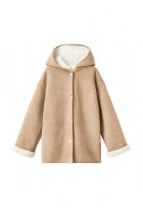 Зимнее пальто Mango Kids KID, Brown