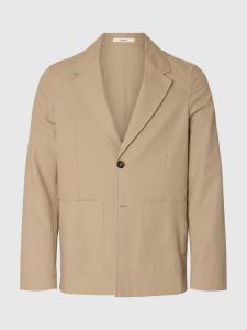 SELECTED Пиджак бежевого цвета с комфортной посадкой