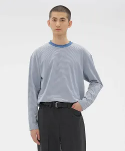 Хлопковая полосатая футболка