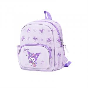 Полиэстер детский рюкзак для школьников обычный детский Sanrio, фиолетовый