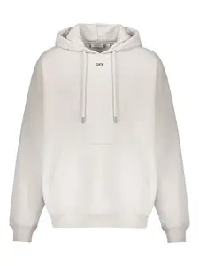 Худи с кулиской Off-White, нейтральный