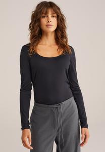 Топ WE Fashion Long sleeved top, Black