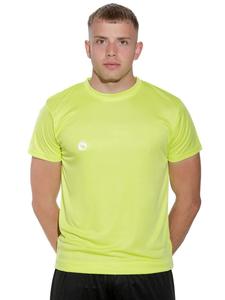 Спортивная футболка, тренировочная футболка "Бриз" лаймового цвета Stark Soul