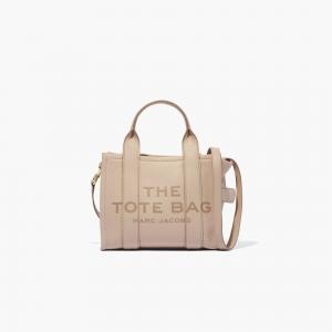 Маленькая кожаная сумка-шоппер