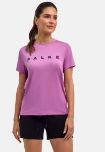 Футболка FALKE Training Logo, Mulberry/Berry