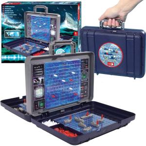 Семейная стратегическая игра с кораблями в чемодане Морской бой 5+ Simba