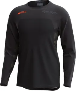 Мужская вязаная футболка Troy Lee Designs Scout Se Camo Systems Maglia Mot Knit, Black Camouflage