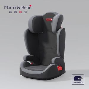 Mamabebe Aurora бустер для детей 3-12 лет, подушка для увеличения высоты автокресла, простой дизайн Lightning - серый Cybex