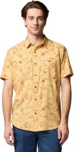 Columbia мужская рубашка с принтом Utilizer, Sand Dune Yarrow Mirage