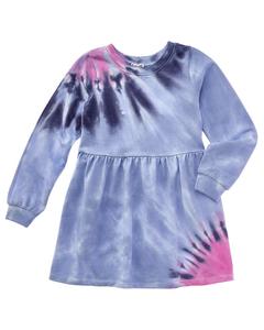 Великолепное цветущее платье в стиле тай-дай Splendid, фиолетовый