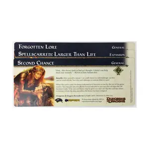 Набор наград D&D 3 — карты 1–3, Dungeons & Dragons (4th Edition) - D&D Encounters, Worldwide Gameday, & Other Promotional Items