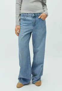 Джинсы свободного кроя amarillom Mbym, Light Blue Brushing