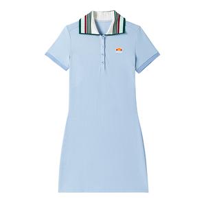 Женское платье с коротким рукавом Ellesse, светло-голубой
