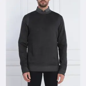 Шерстяной свитер прямого кроя Marius Joop!, черный