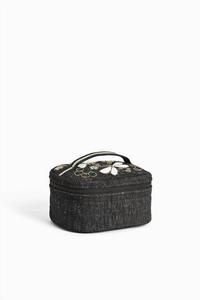 Women's Bee Brave Travel Make Up Bag In Black AMERICA & BEYOND