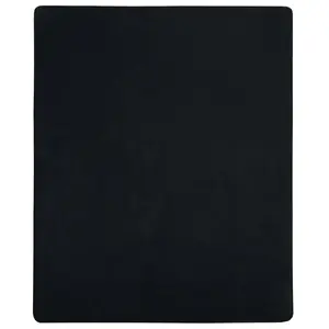 Простыня на резинке, 2 шт., трикотаж, черная, 180х200 см, хлопок DKD HOME DECOR