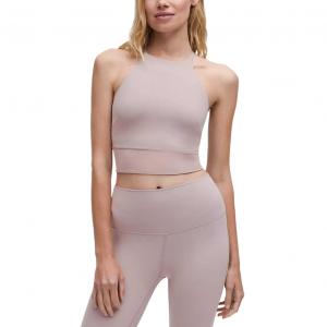 Женский топ для йоги Lululemon, светло-фиолетовый/лиловый