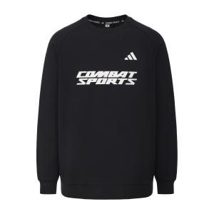 Adidas Толстовка унисекс, черные, с круглым вырезом, средней толщины, стандартного размера