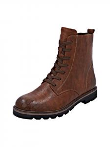 Remonte Ботильоны на шнуровке коричневого цвета